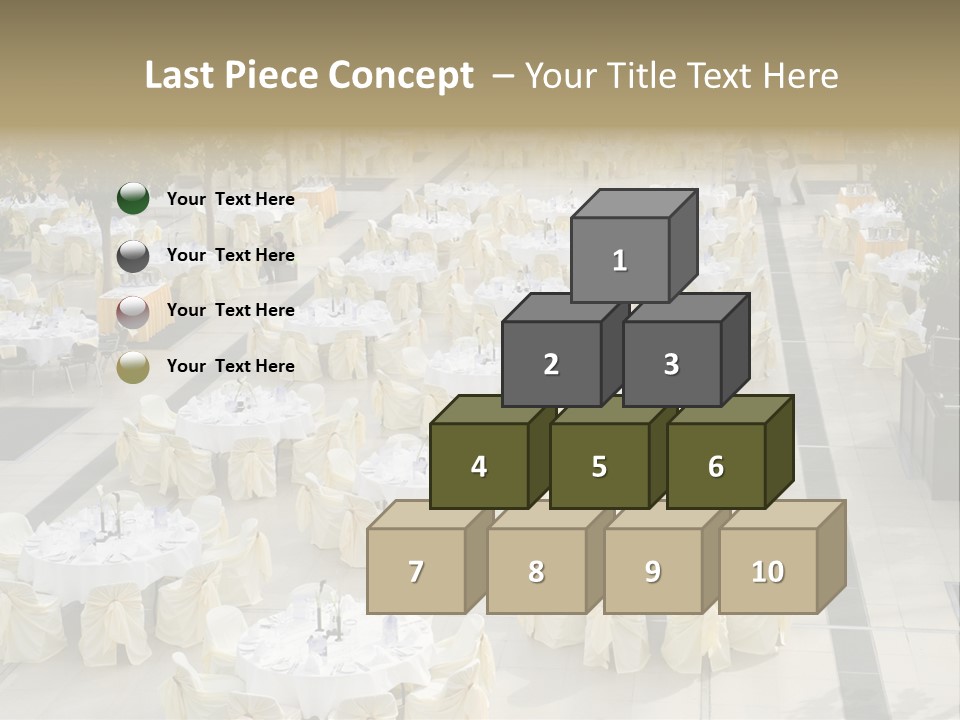 Food Hall Fork PowerPoint Template
