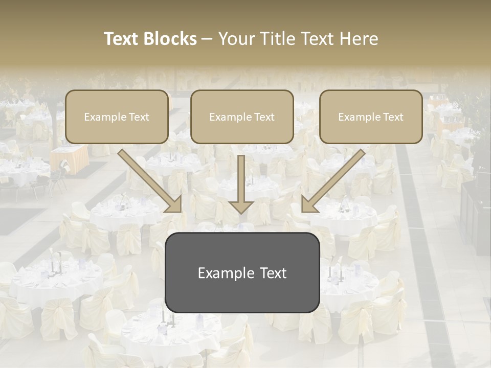 Food Hall Fork PowerPoint Template
