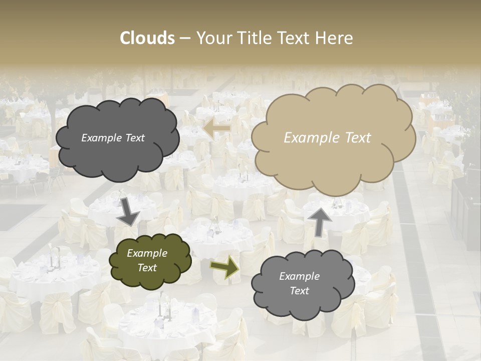 Food Hall Fork PowerPoint Template