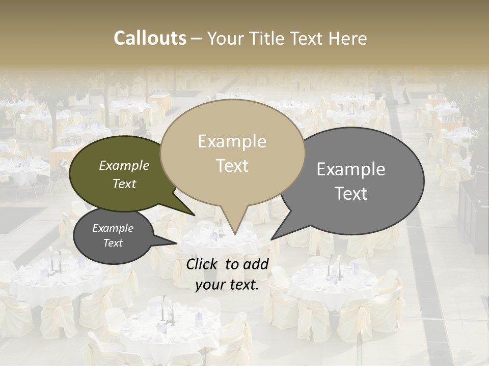 Food Hall Fork PowerPoint Template
