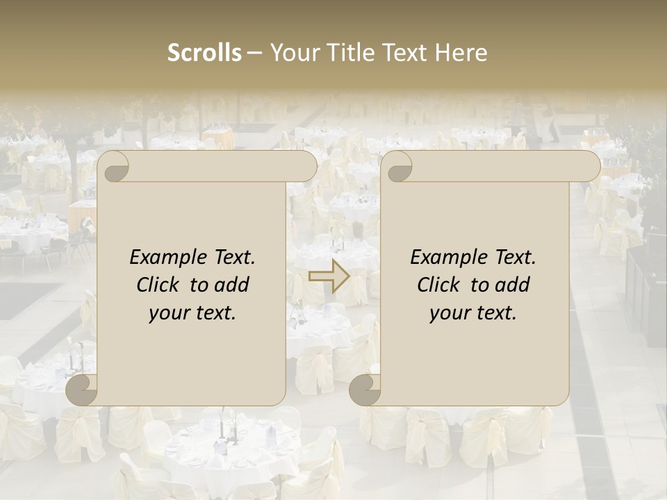 Food Hall Fork PowerPoint Template