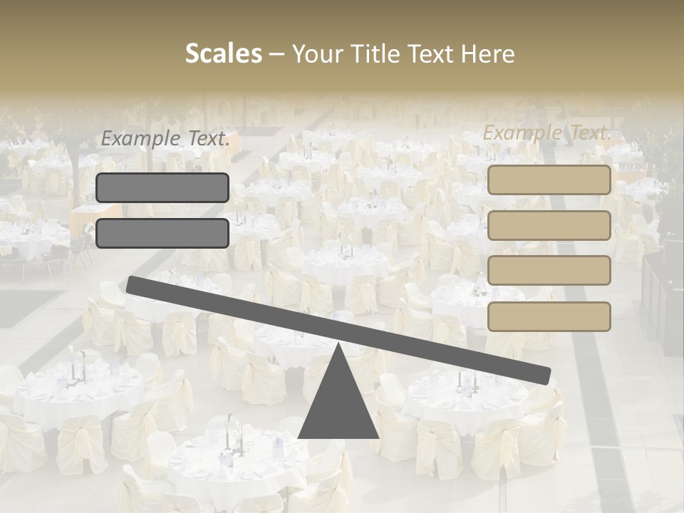 Food Hall Fork PowerPoint Template