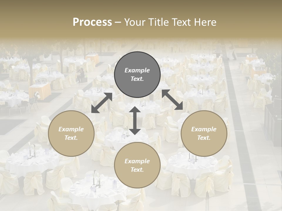 Food Hall Fork PowerPoint Template