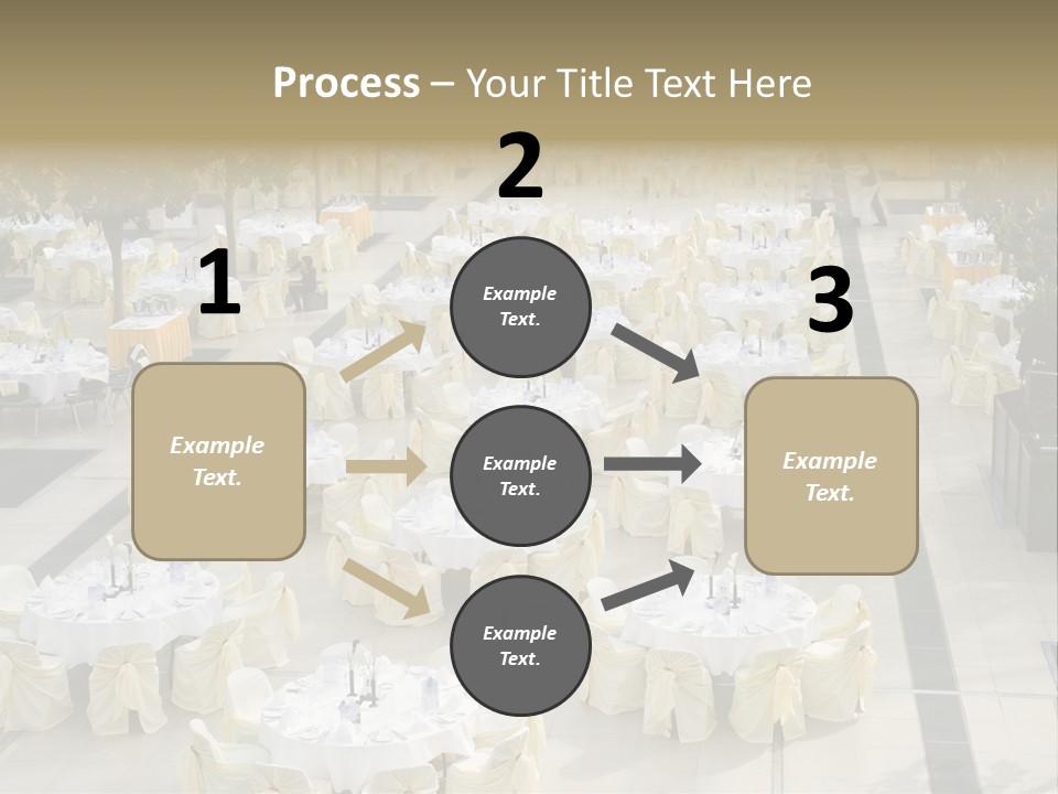 Food Hall Fork PowerPoint Template