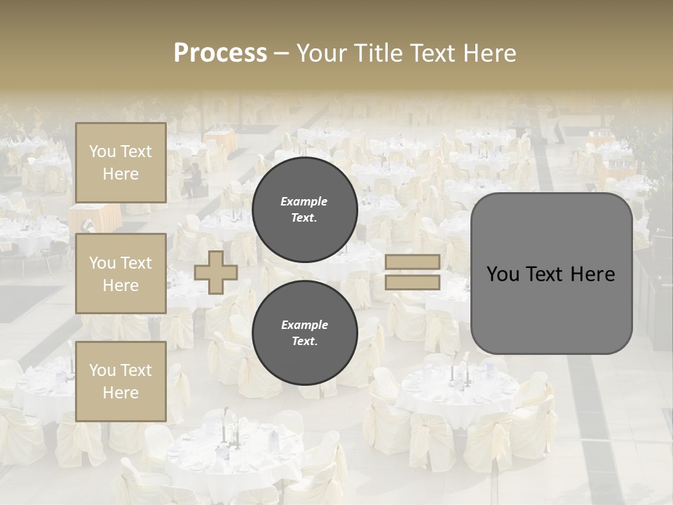 Food Hall Fork PowerPoint Template