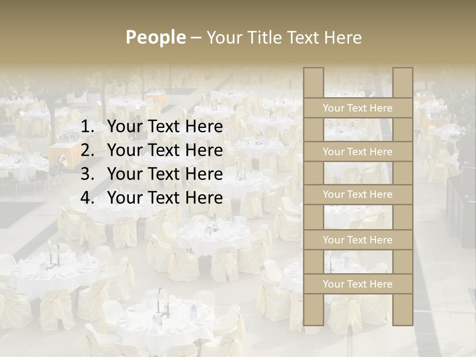 Food Hall Fork PowerPoint Template