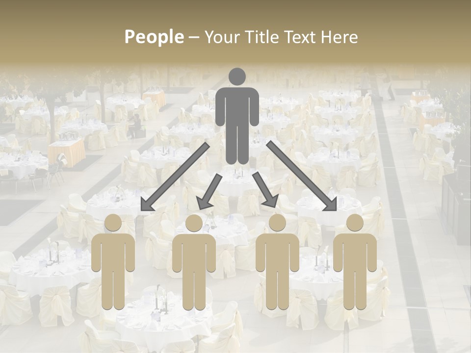 Food Hall Fork PowerPoint Template