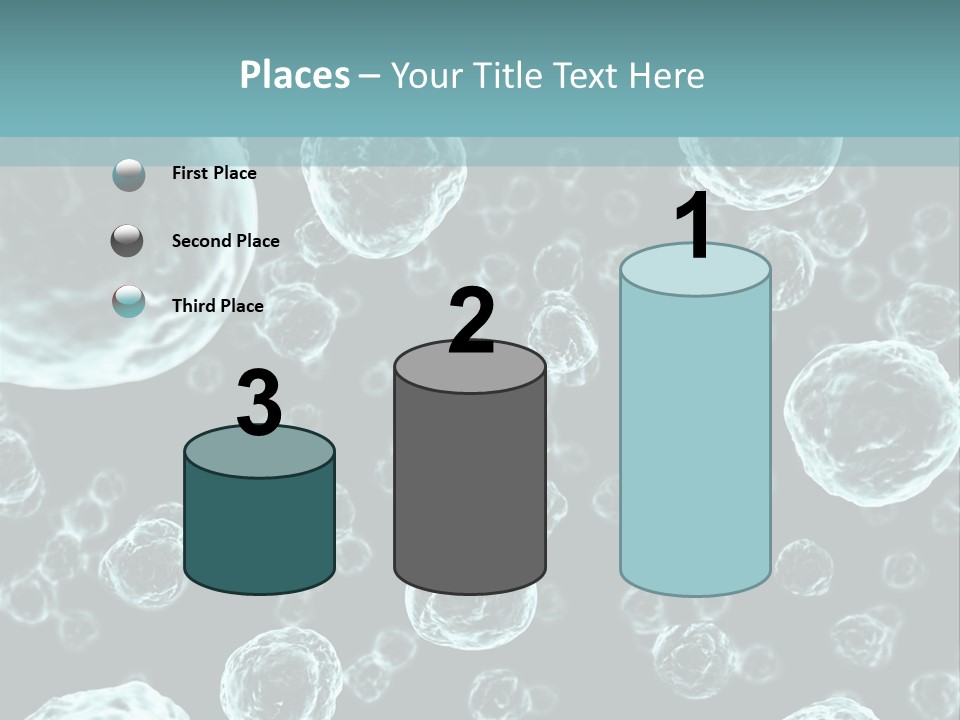 Microscope Sickness Medicine PowerPoint Template