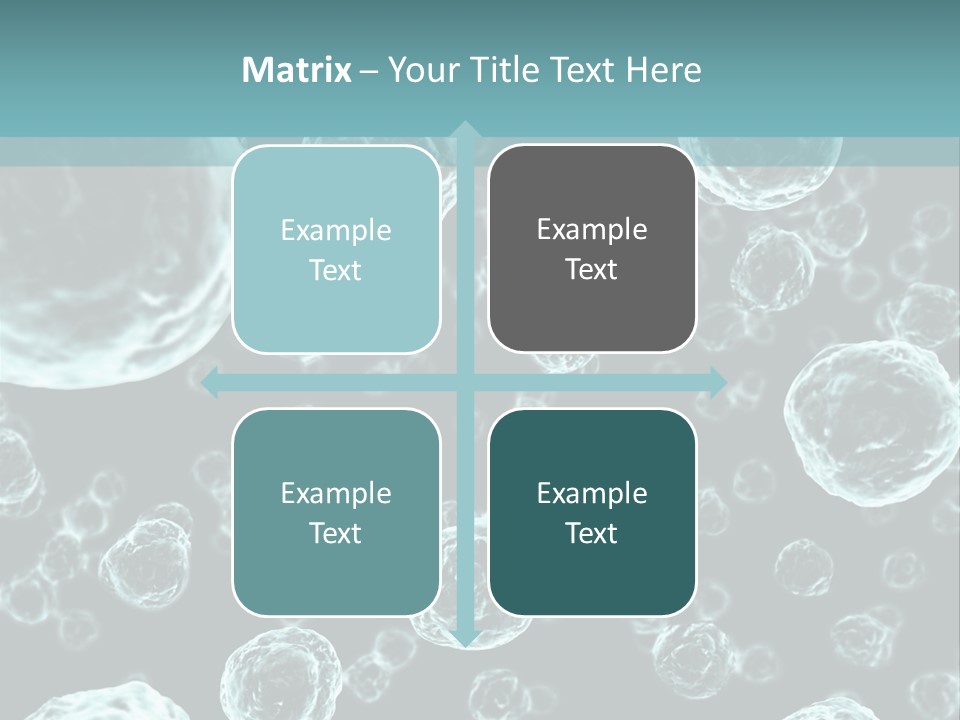Microscope Sickness Medicine PowerPoint Template