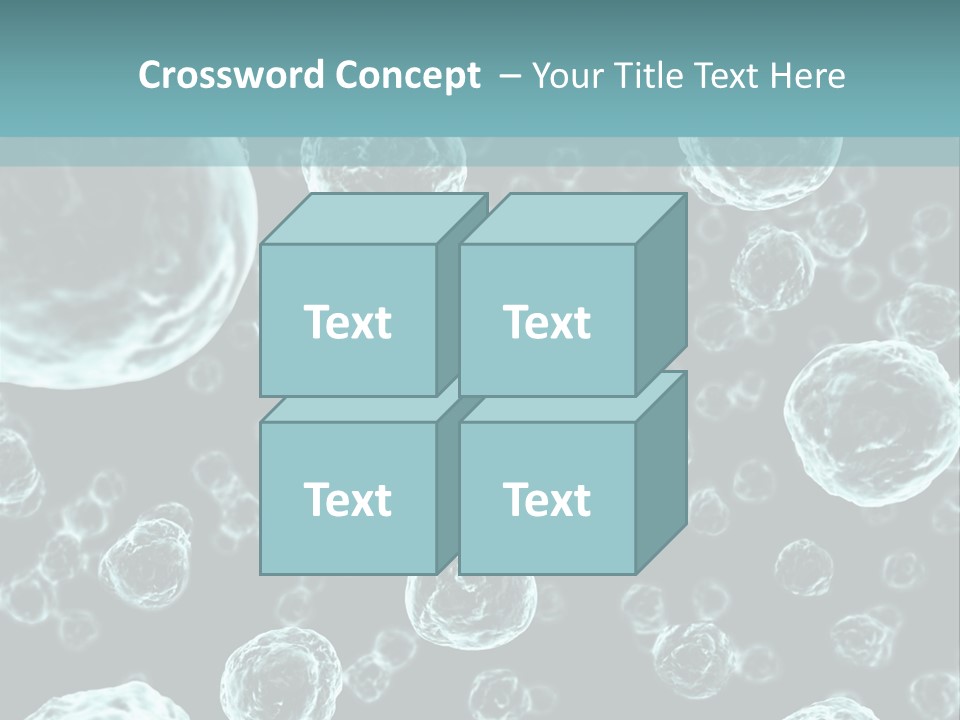 Microscope Sickness Medicine PowerPoint Template