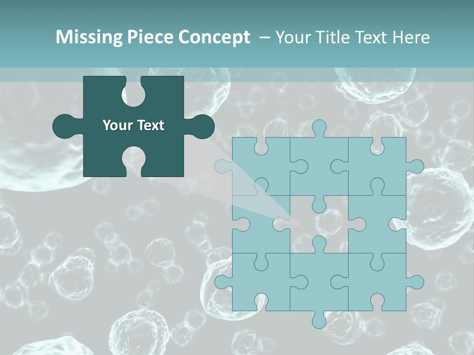 Microscope Sickness Medicine PowerPoint Template