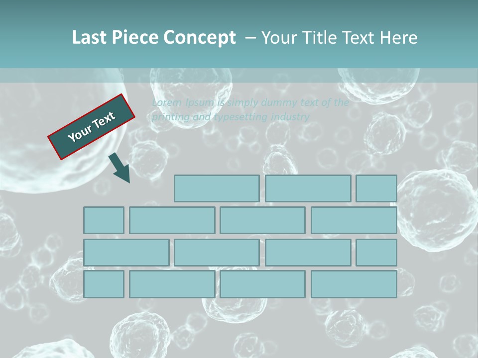 Microscope Sickness Medicine PowerPoint Template