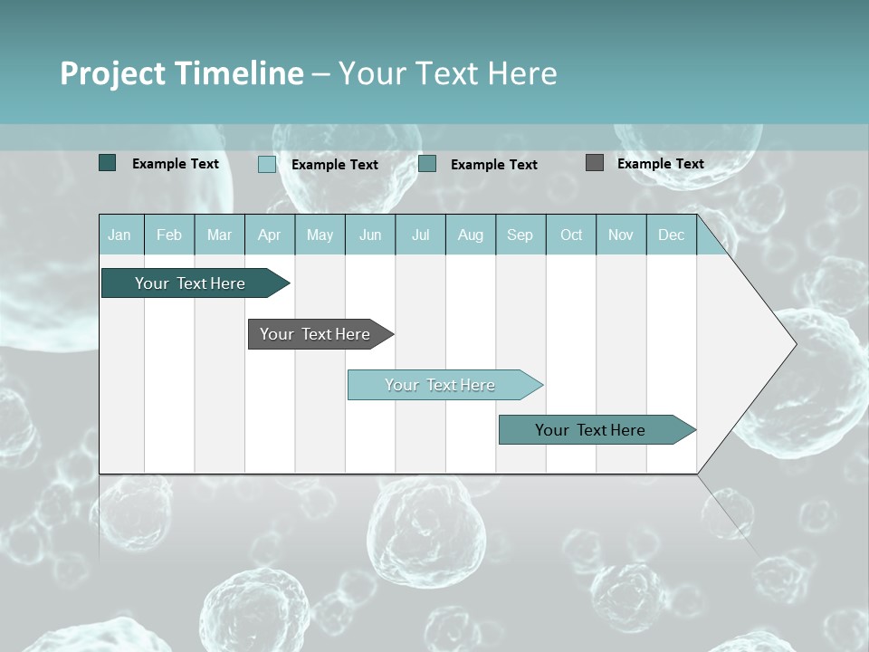 Microscope Sickness Medicine PowerPoint Template