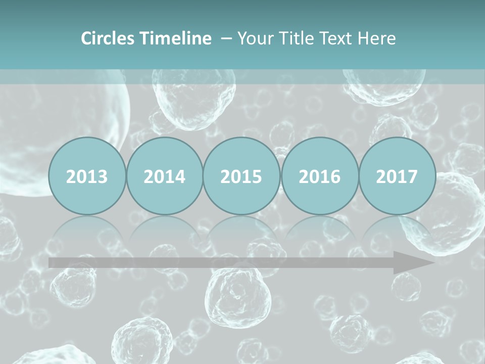 Microscope Sickness Medicine PowerPoint Template