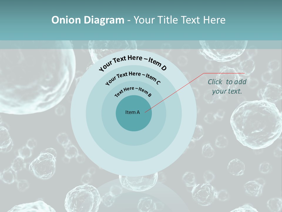 Microscope Sickness Medicine PowerPoint Template