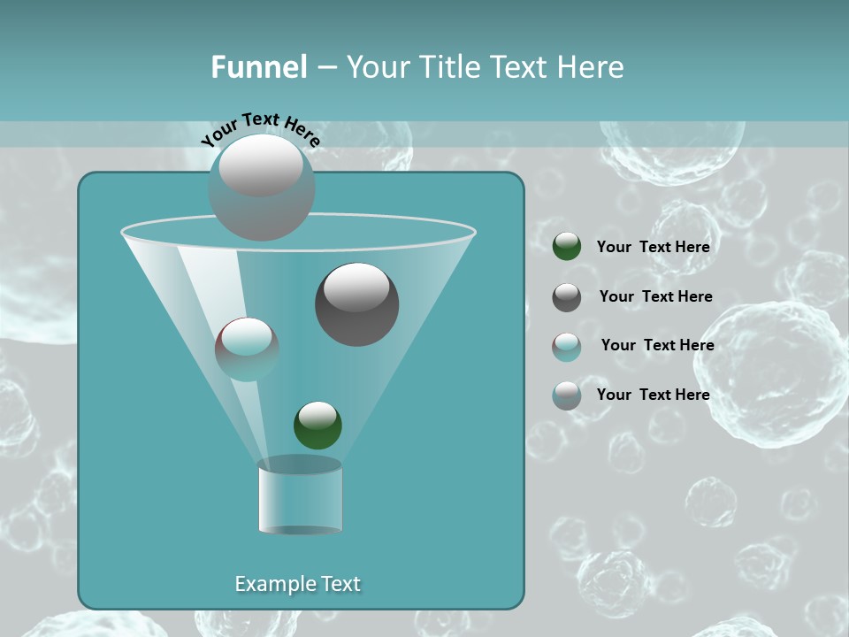 Microscope Sickness Medicine PowerPoint Template