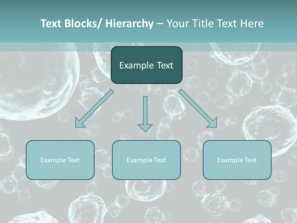 Microscope Sickness Medicine PowerPoint Template