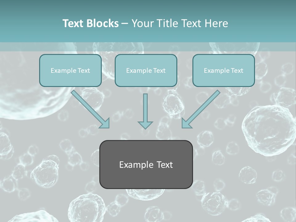 Microscope Sickness Medicine PowerPoint Template