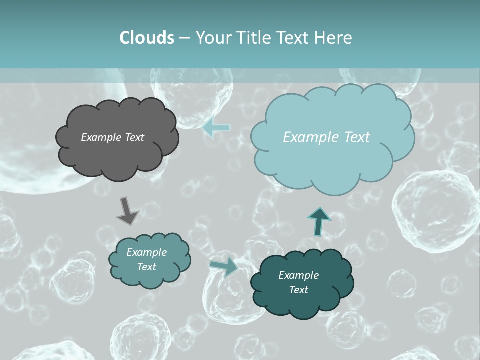 Microscope Sickness Medicine PowerPoint Template