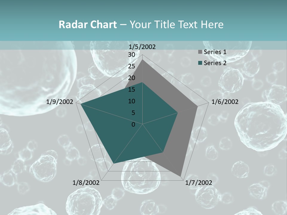 Microscope Sickness Medicine PowerPoint Template