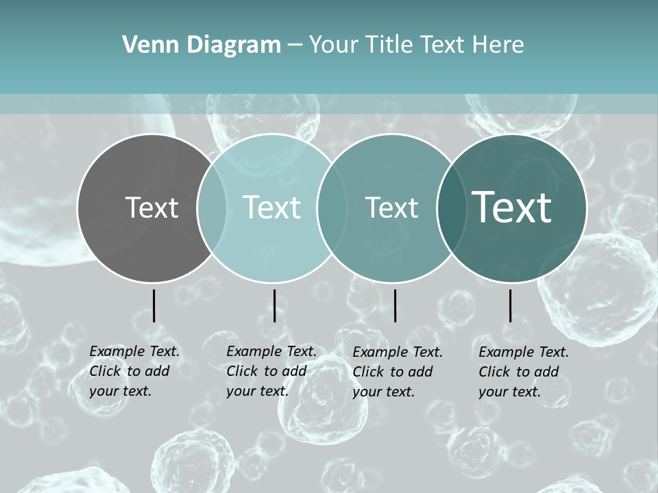 Microscope Sickness Medicine PowerPoint Template