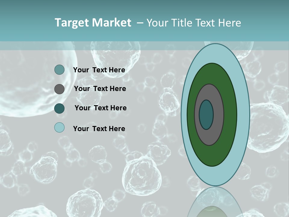 Microscope Sickness Medicine PowerPoint Template