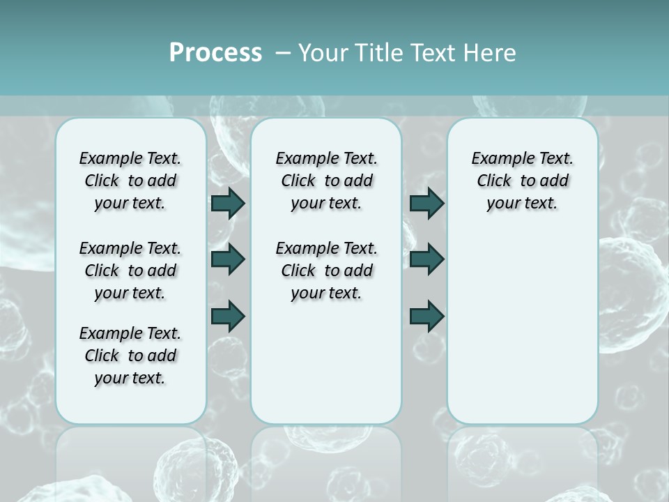 Microscope Sickness Medicine PowerPoint Template
