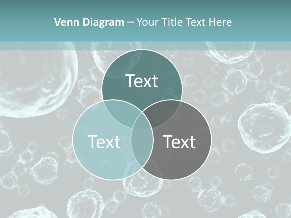 Microscope Sickness Medicine PowerPoint Template