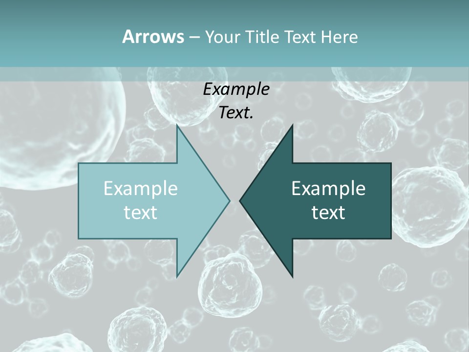 Microscope Sickness Medicine PowerPoint Template