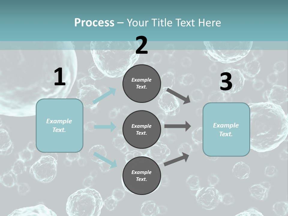 Microscope Sickness Medicine PowerPoint Template