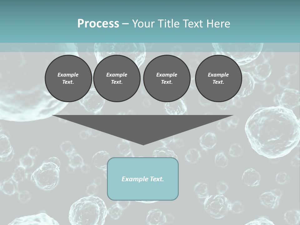Microscope Sickness Medicine PowerPoint Template
