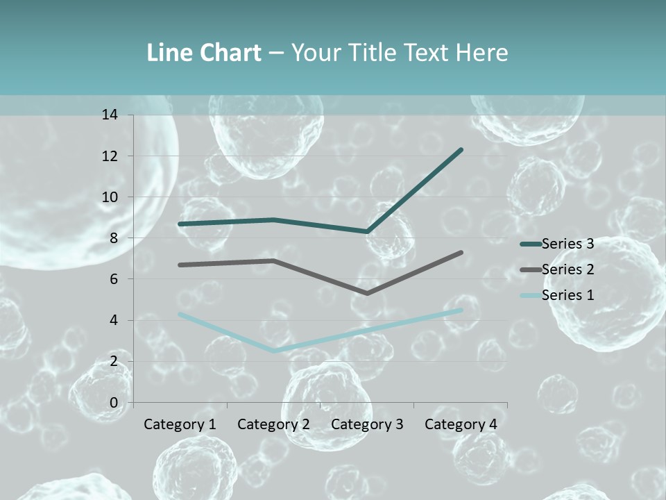 Microscope Sickness Medicine PowerPoint Template