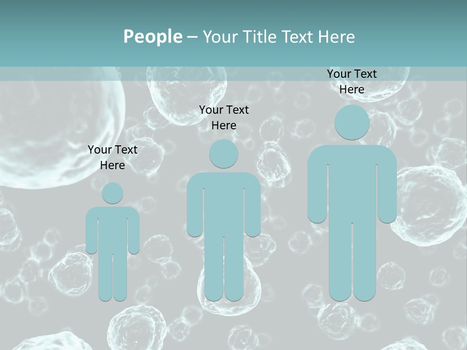 Microscope Sickness Medicine PowerPoint Template