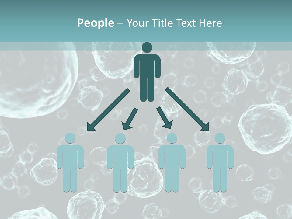 Microscope Sickness Medicine PowerPoint Template