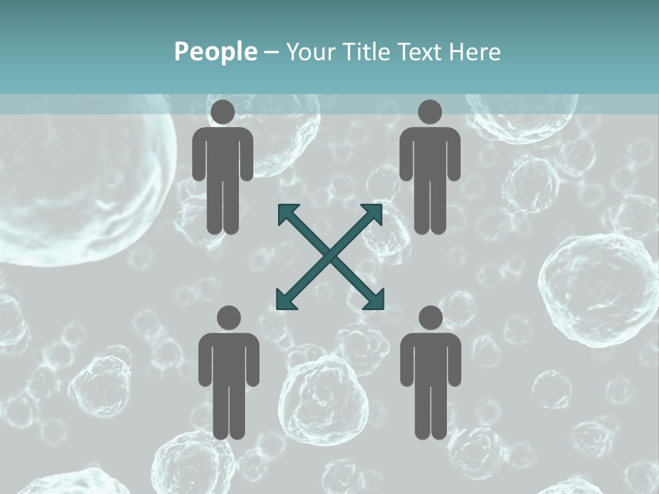 Microscope Sickness Medicine PowerPoint Template