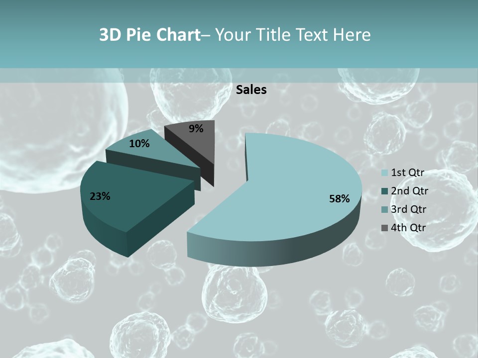 Microscope Sickness Medicine PowerPoint Template
