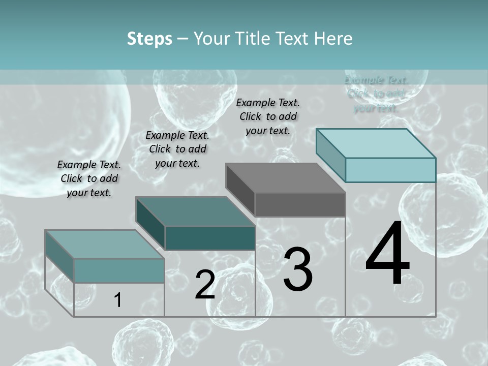 Microscope Sickness Medicine PowerPoint Template