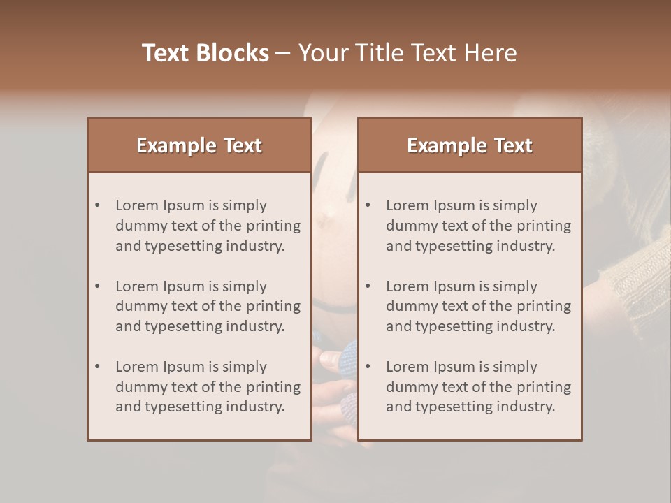 Navel Medicine Clothing PowerPoint Template