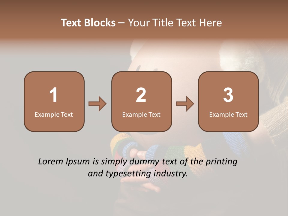 Navel Medicine Clothing PowerPoint Template