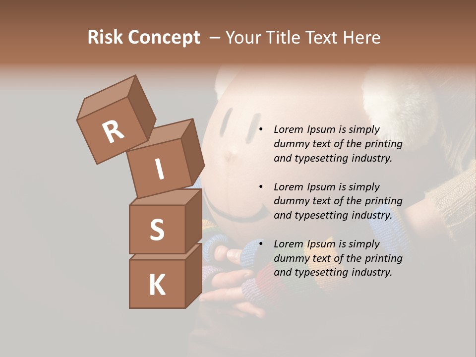 Navel Medicine Clothing PowerPoint Template