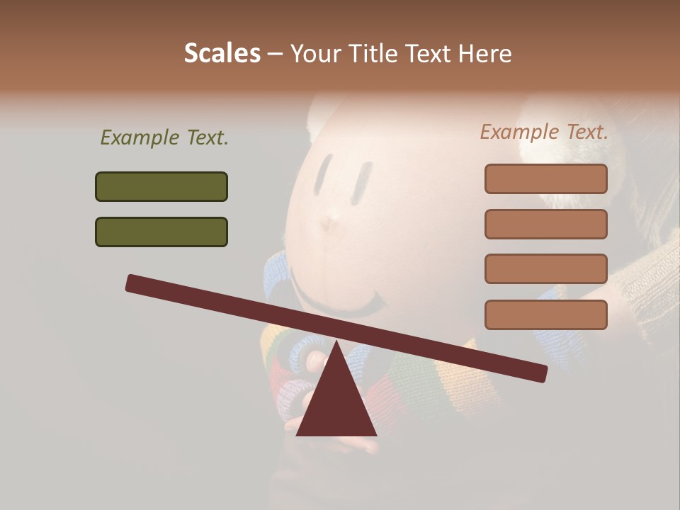 Navel Medicine Clothing PowerPoint Template