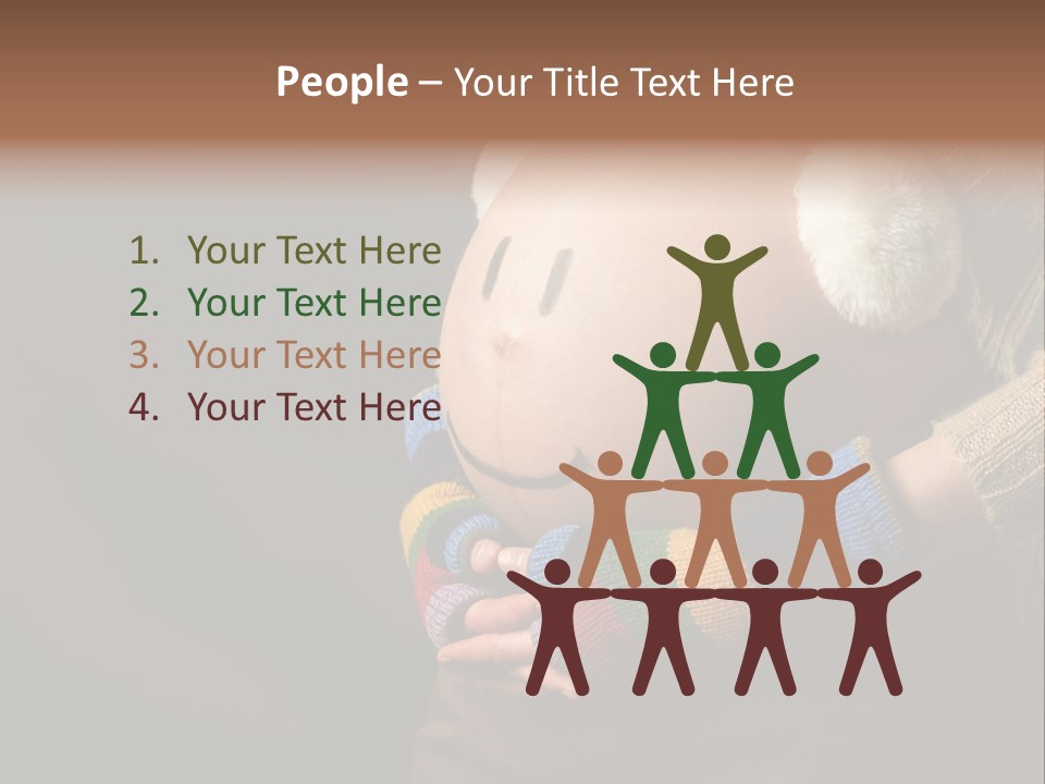 Navel Medicine Clothing PowerPoint Template