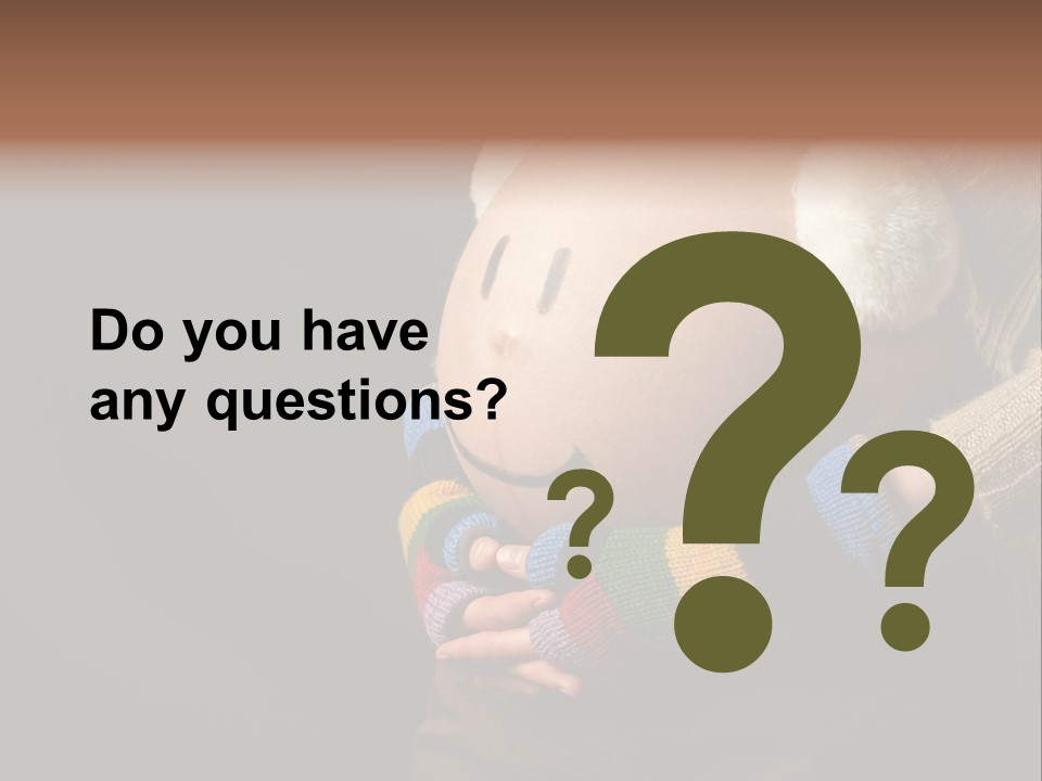 Navel Medicine Clothing PowerPoint Template