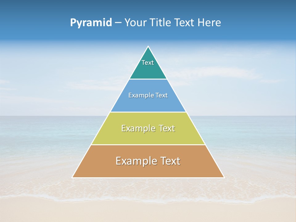 Sunlight Tropical Sea PowerPoint Template