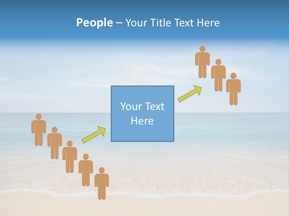 Sunlight Tropical Sea PowerPoint Template