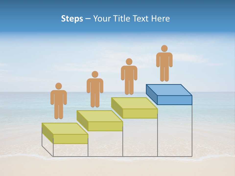 Sunlight Tropical Sea PowerPoint Template