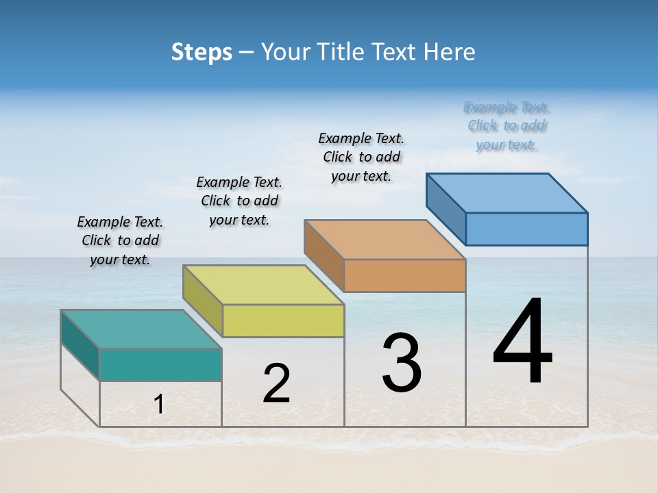 Sunlight Tropical Sea PowerPoint Template