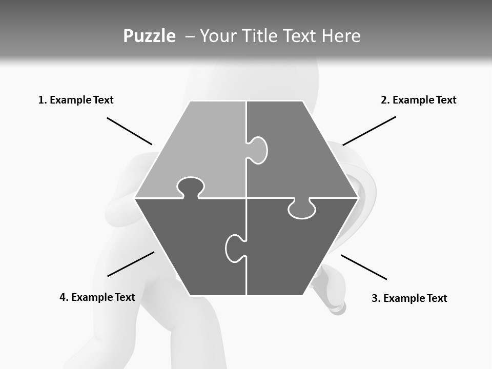 Hand Closeup Abstract PowerPoint Template