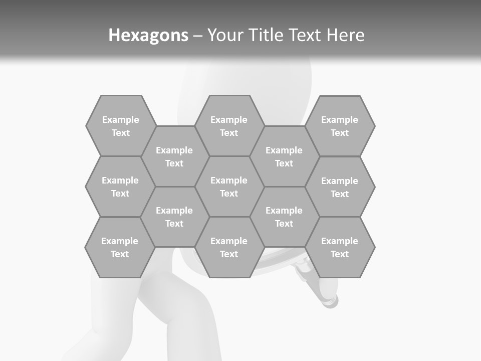 Hand Closeup Abstract PowerPoint Template