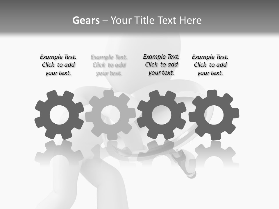 Hand Closeup Abstract PowerPoint Template